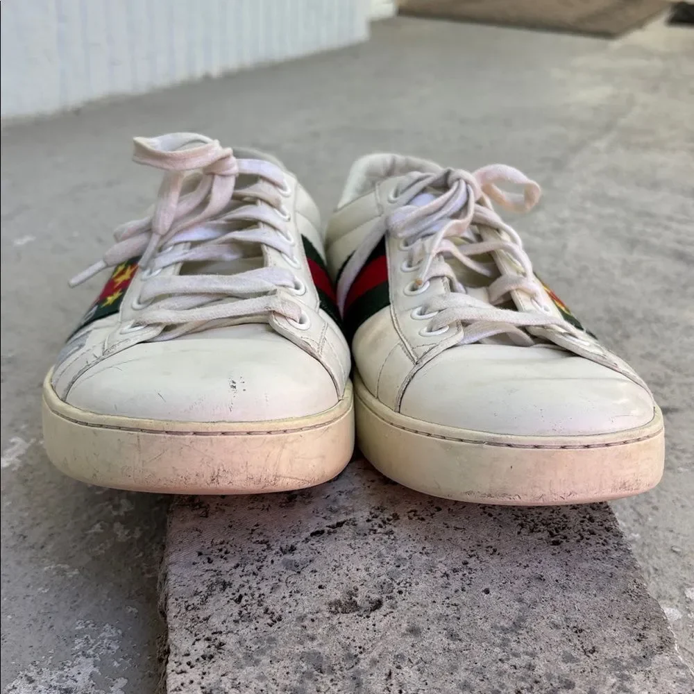 Gucci ace men’s sneakers with Gucci band star logo